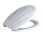 WC ülőke KAGYLÓS forma, fehér, duroplast, Soft Close (P-07D)