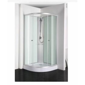   Sanotechnik RIO íves komplett hidromasszázs zuhanykabin 90x90x203 cm PS03