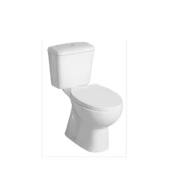   Aqualine-Sapho MANUEL monoblokkos WC alsó kifolyású, 3/6l duálgombos öblítőmechanikával, ülőke nélkül (PS8814)