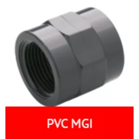 PVC nyomócső Bm karmantyú D25-3/4"