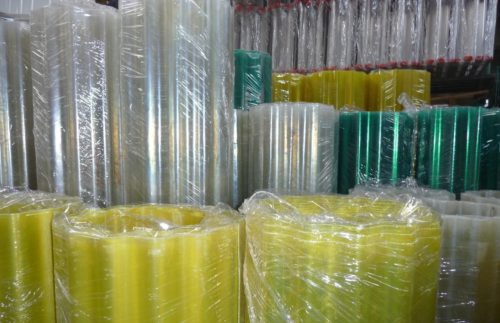 Műanyag hullámlemez sárga 150 cm (10 fm = 15 m2 / tekercs)