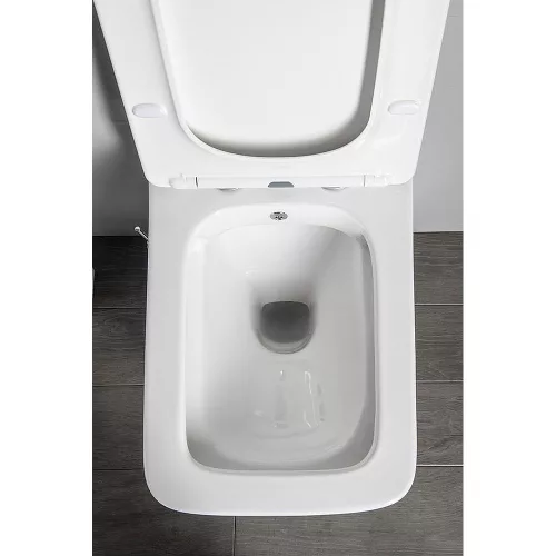 Sapho PORTO RIMLESS fali WC, bidézuhannyal, csapteleppel, 36x52cm, ülőke nélkül