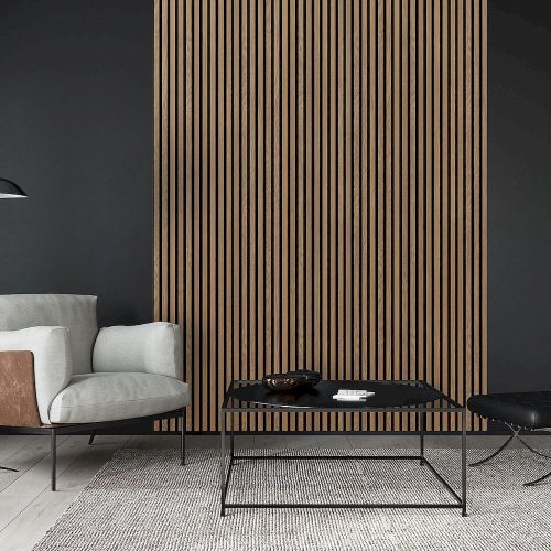 QWALLZ akusztikus falpanel MAX Olajos Tölgy 60x240cm