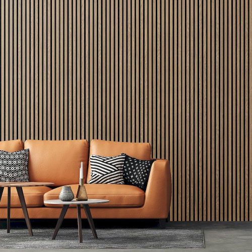 QWALLZ akusztikus falpanel MAX Olajos Tölgy 60x240cm