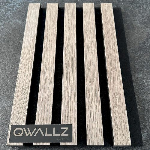 QWALLZ akusztikus falpanel MAX Szürke Tölgy 60x240cm