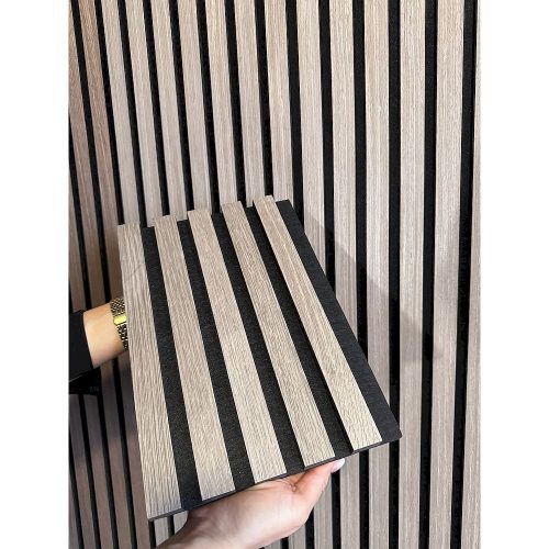 QWALLZ akusztikus falpanel MAX Szürke Tölgy 60x240cm