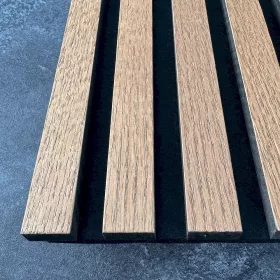 QWALLZ akusztikus falpanel PREMIUM Olajos Tölgy 60x300cm