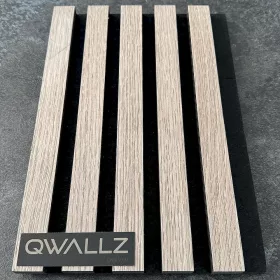 QWALLZ akusztikus falpanel PREMIUM Szürke Tölgy 60x300cm