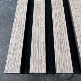 QWALLZ akusztikus falpanel PREMIUM Szürke Tölgy 60x300cm