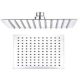 Viva Style IGUAZU esőztető fejzuhany - INOX - slim - szögletes - 20 cm x 20 cm