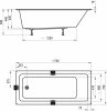 Ravak 10° Slim kád 170x75cm