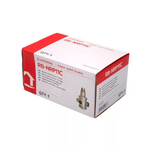 Ermetiq Víznyomáscsökkentő 1" BB PN25 (RB-NRP11C)