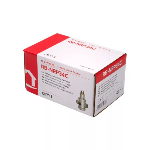 Ermetiq Víznyomáscsökkentő 3/4" BB PN25 (RB-NRP34C)