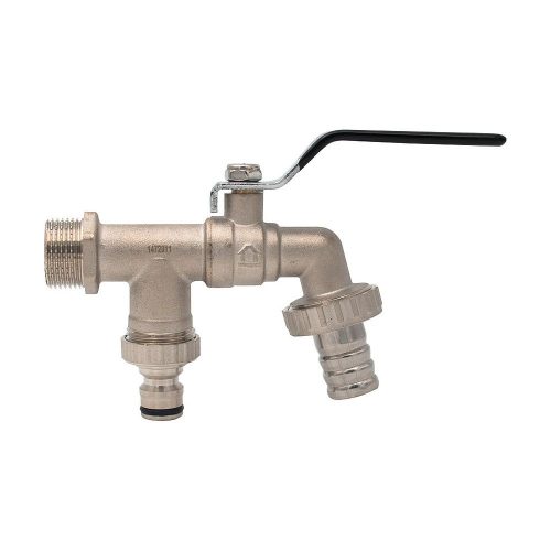 Ermetiq kerti csap DUPLA 1/2"-1/2" (RB-RA12D)