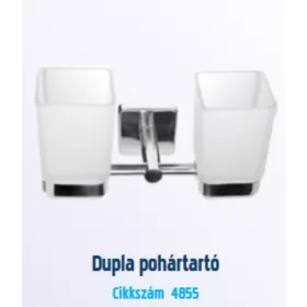 Roltechnik QUATRO Dupla fogmosópohár tartó 4855