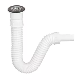   TEXO mosogató szifon flexibilis csővel - O 1" x 0,5 m x O 40/32 mm