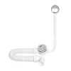 TEXO KLIKK- KLAKK króm - sr. kád le- és túlfolyó flexibilis csővel - O 5/4" x 0,5 m x O 40 mm