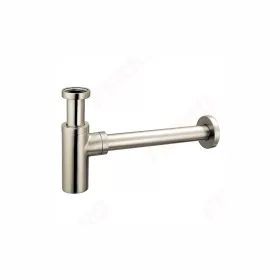   Ferro Hengeres búraszifon G5/4”x32 mm, szálcsiszolt nikkel S282NC