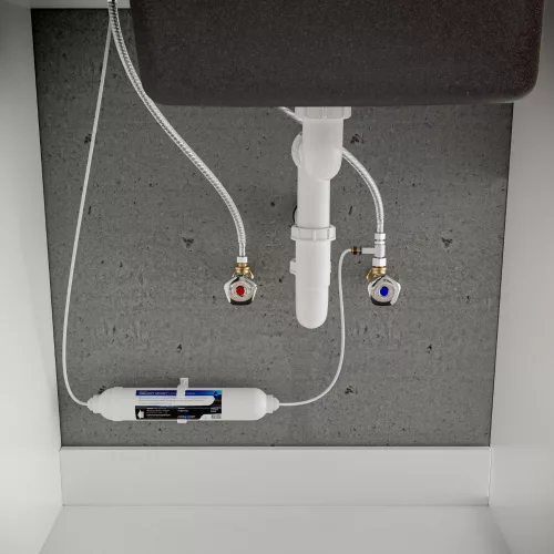 Invena alkatrész VÍZSZŰRŐ BETÉT vízszűrős csaphoz 55x270mm (3,7 liter/perc, 6 hónap)