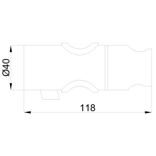 Invena Zuhanytartó csúszka