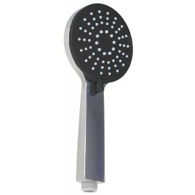  Invena KAMELEON kézizuhany, 3 funkciós, fekete, waterplating bevonat