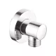 Invena Sarokcsatlakozó zuhanycsőhöz, kerek, 1/2" , króm