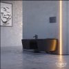 CeraStyle IBIZA / HERA WC ülőke MATT FEKETE - duroplast - lecsapódásgátlós - k  önnyen levehető