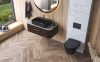 CeraStyle CITY SLIM WC ülőke - MATT ANTRACIT - fekete - duroplast -lecsapódásgátlós -klikk rendszerű