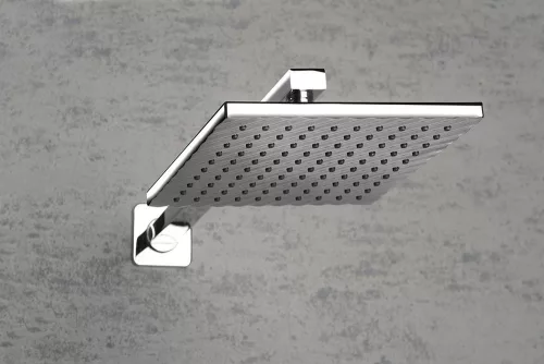 Aqualine fejzuhany szögletes 200x200mm króm SC154