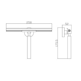 Diplon vízlehúzó tartóval SE30183