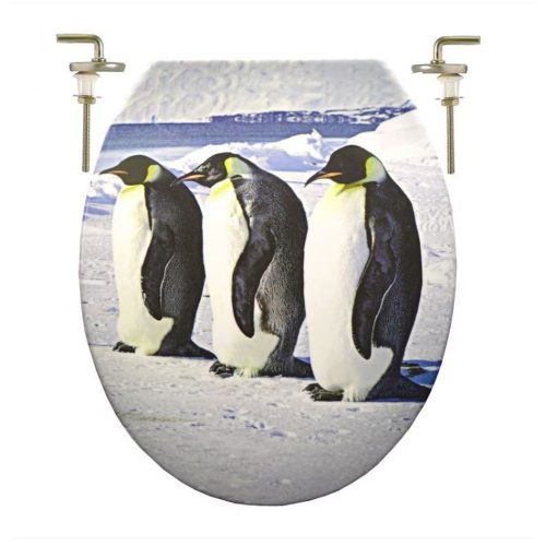 WC ülőke pingvines, duroplast műanyag (P-C) KIÁRUSÍTÁS