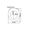 WC ülőke PINGVINES gyermek és felnőtt, duroplast műanyag, SoftClose - KIÁRUSÍTÁS