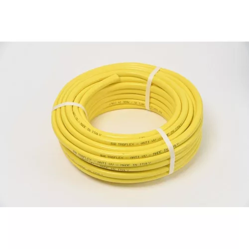 d13 locsolótömlő csavarodásmentes 1/2" SÁRGA TRBFLEX 25m/tekercs 20bar (S1225)