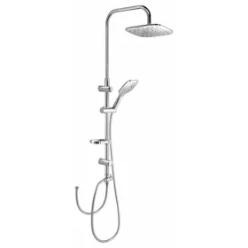  Sapho/Aqualine KERA zuhanyoszlop csaptelep nélkül króm SL430