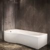Sanica P alakú aszimmetrikus fürdőkád 150x70cm jobbos