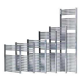 Sanica csőradiátor 600x1400mm íves KRÓM