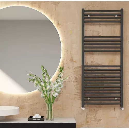 Sanica csőradiátor 500x1600mm íves ANTRACIT