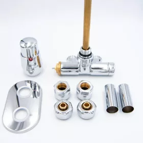   AREZZO design SPEARPEX/UNICO radiátor szelep króm, bal AR-SPEARPEX-CR-L