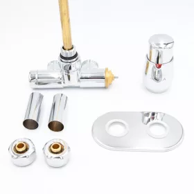   AREZZO design SPEARPEX/UNICO radiátor szelep króm, jobb AR-SPEARPEX-CR-R