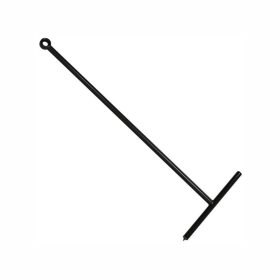   Sapho/Aqualine víz összehúzó padlóra 30x90cm, ABS műanyag matt fekete