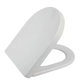   Styron WC ülőke D-FORMA fehér, duroplast műanyag, Soft Close (STY-550-11)