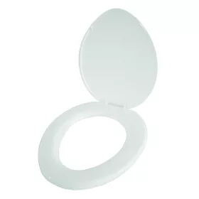   Styron WC ülőke KŐRÖS fehér műanyag, műanyag zsanérral (STY-550-2)