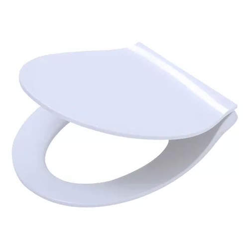 Styron RÁBA WC ülőke Slim, Soft Close, Easy Click, fémzsanérral