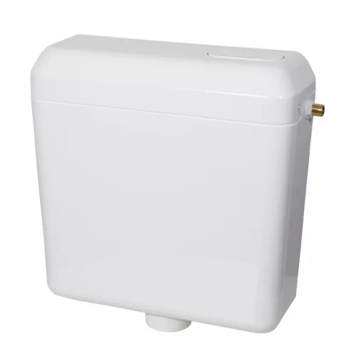 Styron AQUA WC tartály Start-Stop gombos, 3/8"-os réz menetes töltőszeleppel (STY-700-R)