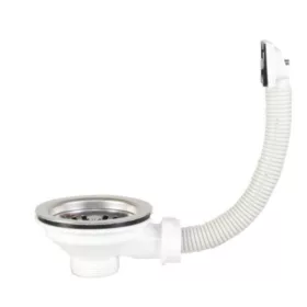   Styron Mosogató leeresztő szögletes, túlfolyós Góliát STY-655