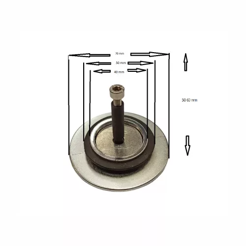 Kádszifonhoz leeresztő króm STY-036-2