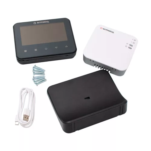 Szobatermosztát digitális, programozható, vezeték nélküli, WiFi (TA-WT20W)