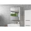 Tboss MIRROR BOX RECTA 60 Tükrös felsőszekrény 2 ajtós, 30 cm-es LED lámpával, 60x80/16cm
