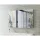 Tboss MIRROR BOX RECTA 120 tükrös felsőszekrény, LED lámpával (2 db 30cm)