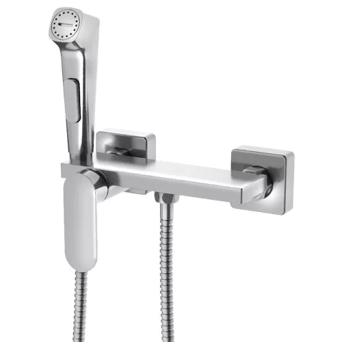 Sapho/Aqualine bidézuhany keverő csapteleppel, króm